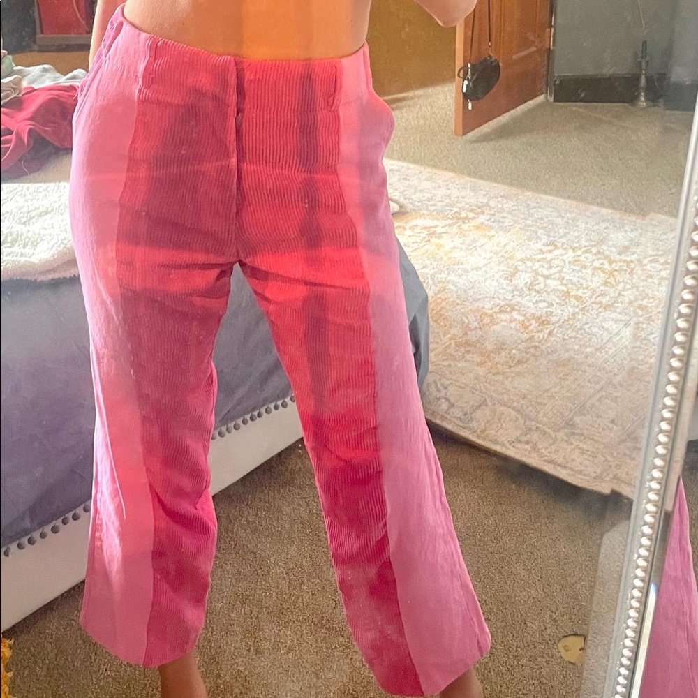 Pink Trendy Pants